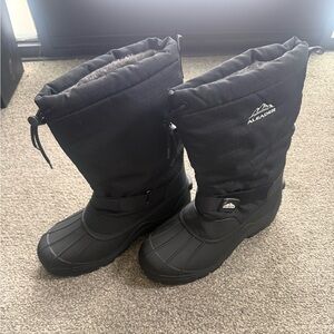 Black Winter Boots
